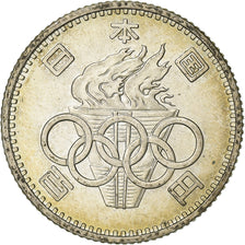Japan, Hirohito, 100 Yen, 1964, Tokyo, Silver, AU(50-53), KM:79