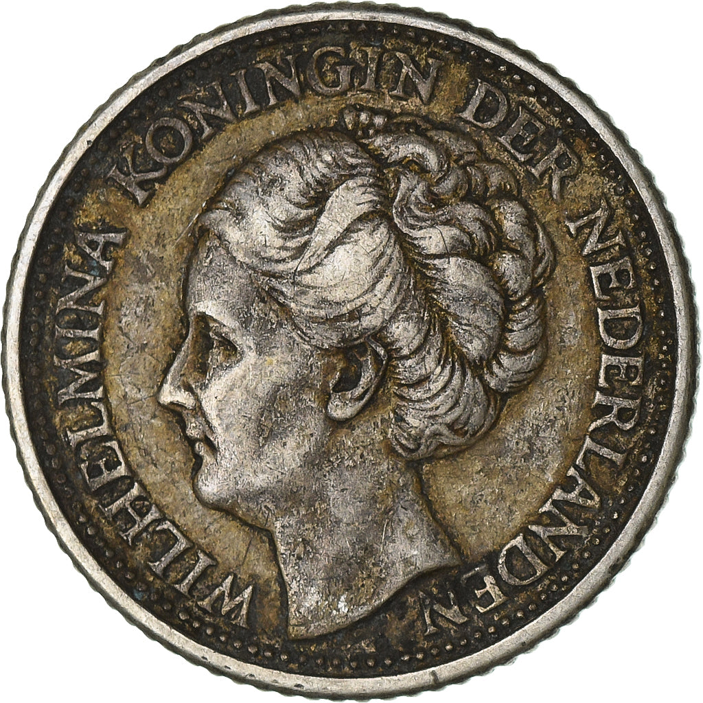 Curaçao, 1/4 Gulden, 1944, Denver, Plata, BC+, KM:44