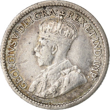 Canada, George V, 5 Cents, 1914, Royal Canadian Mint, Silver, VF(30-35), KM:22