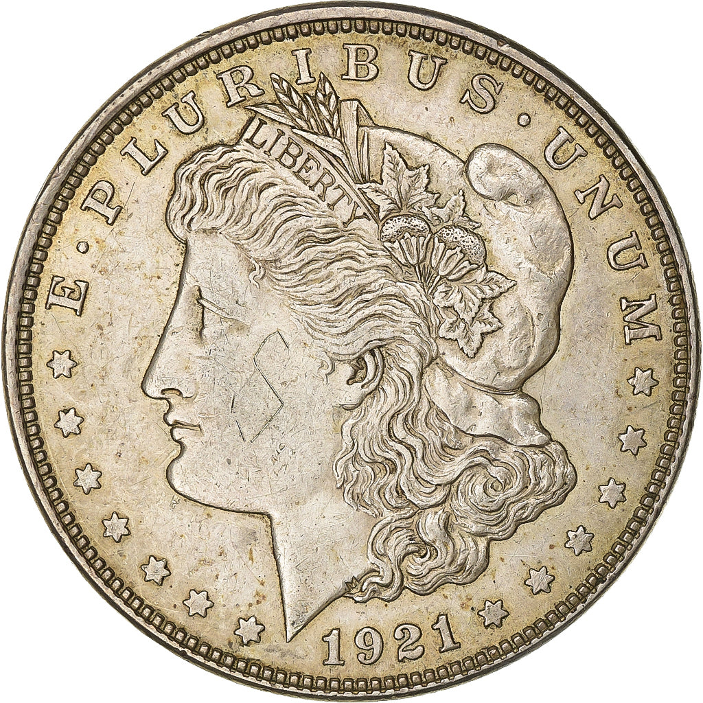 United States, Dollar, Morgan Dollar, 1921, Philadelphia, Silver, EF(40-45)