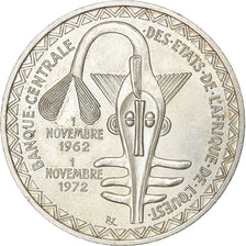 Ivory Coast, 500 Francs, 1972, Paris, Silver, AU(55-58), KM:7