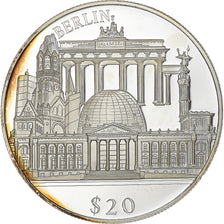 Liberia, 20 Dollars, 2000, American Mint, Argento, SPL