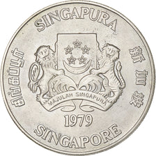Singapour, 10 Dollars, 1979, Singapore Mint, Argent, SUP, KM:17.1
