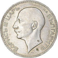 Bulgaria, 100 Leva, 1937, Royal Mint, Srebro, AU(55-58), KM:45