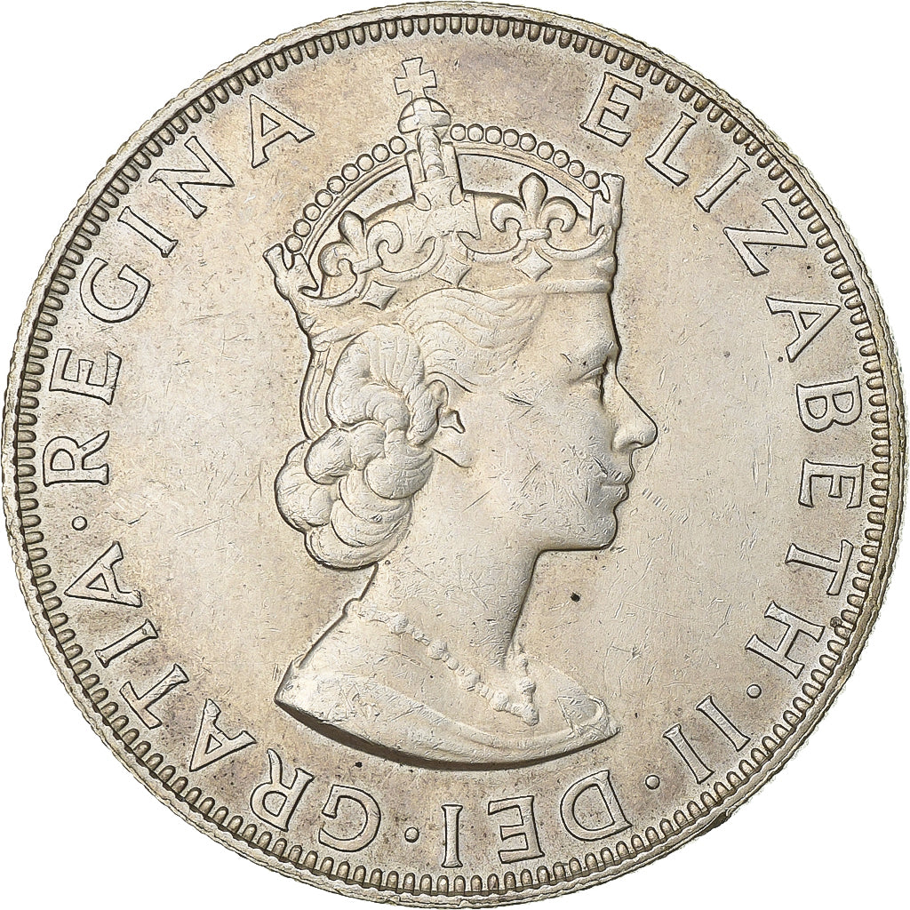 Bermuda, Elizabeth II, Crown, 1964, Argento, BB, KM:14