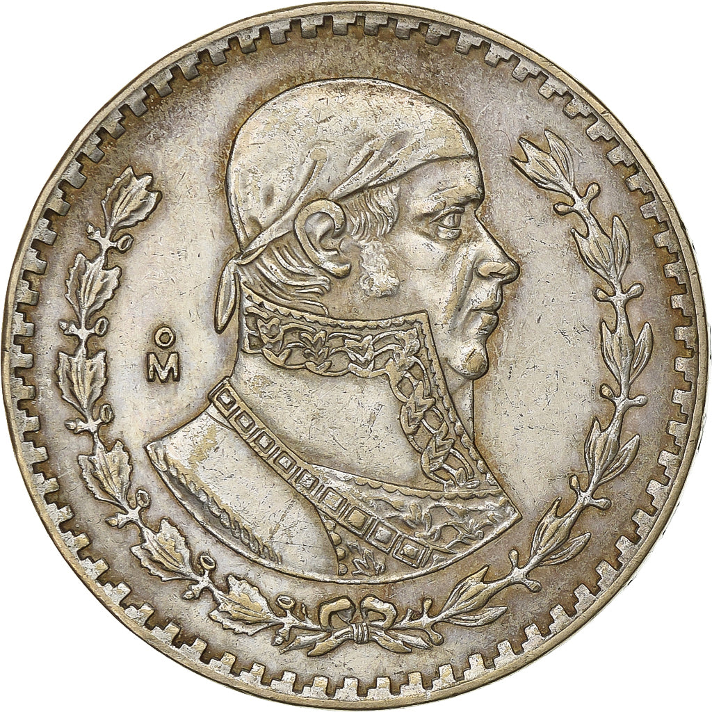 Mexico, Peso, 1962, Mexico City, Zilver, ZF, KM:459