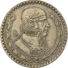 Mexico, 5 Pesos, 1957, Mexico City, Zilver, ZF, KM:469