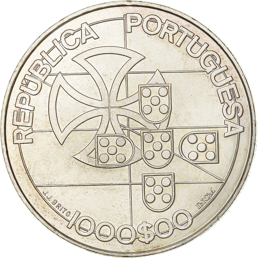 Portogallo, 1000 Escudos, 1998, Lisbon, Argento, SPL-, KM:714