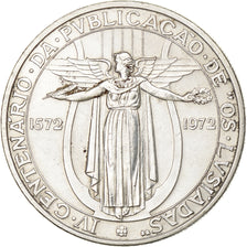 Portugal, 50 Escudos, 1972, Lisbon, Silver, EF(40-45), KM:602