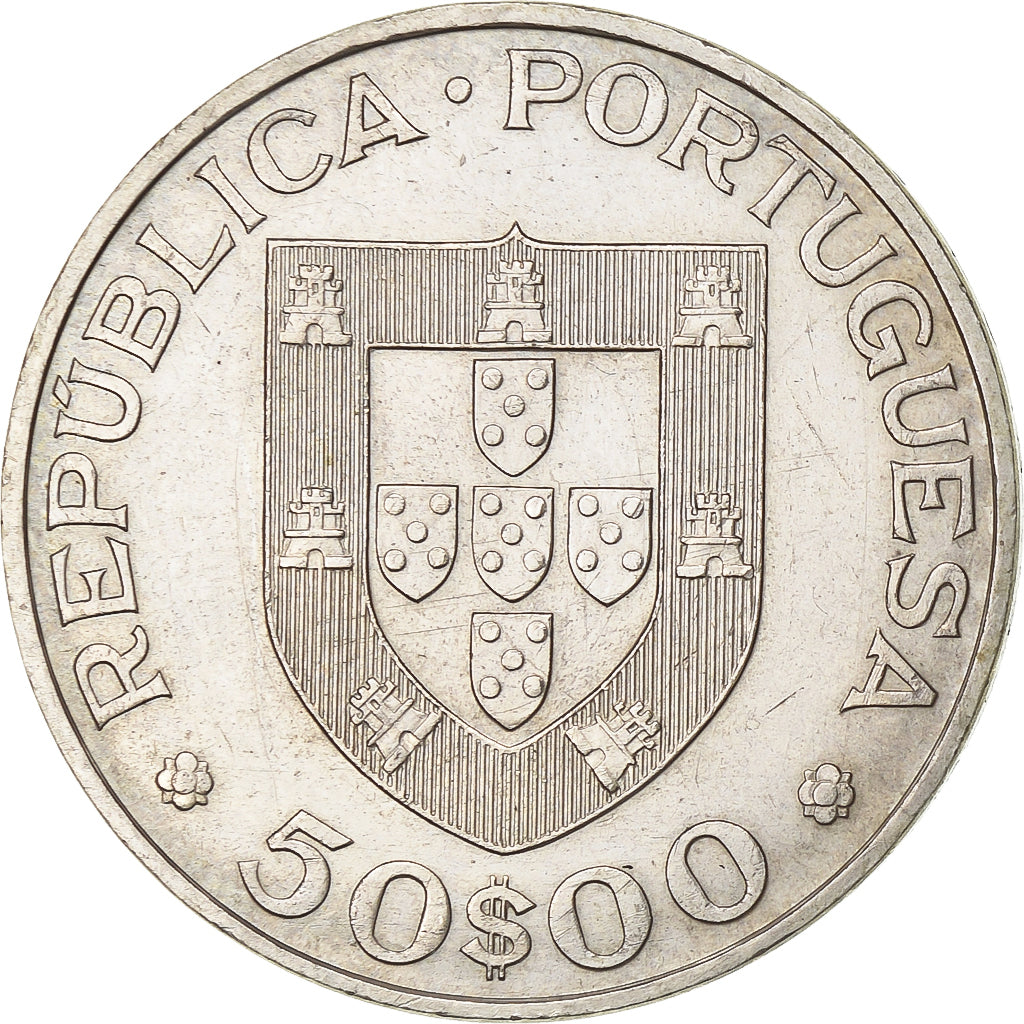 Portugal, 50 Escudos, 1969, Lisbon, Silber, SS, KM:599