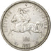 Lithuania, 2 Litu, 1925, King's Norton, Silver, EF(40-45), KM:77