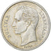 Venezuela, Gram 5, Bolivar, 1924, Paris, Silver, AU(50-53), KM:22