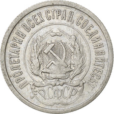 Russia, 20 Kopeks, 1922, Saint Petersburg, Silver, EF(40-45), KM:82