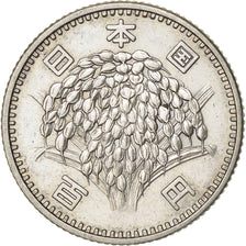 Japon, Hirohito, 100 Yen, 1966, Tokyo, Argent, TTB+, KM:78