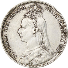 Great Britain, Victoria, Shilling, 1891, London, Silver, EF(40-45), KM:774