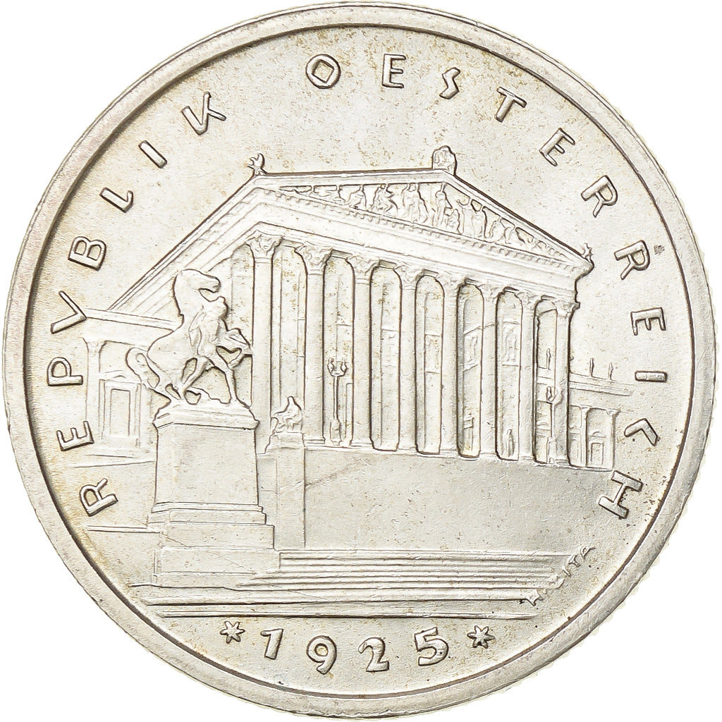 Austria, Schilling, 1925, Vienna, Argento, SPL-, KM:2840