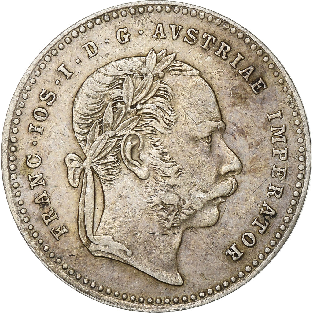 Austria, Franz Joseph I, 20 Kreuzer, 1869, Vienna, Silver, EF(40-45), KM:2212