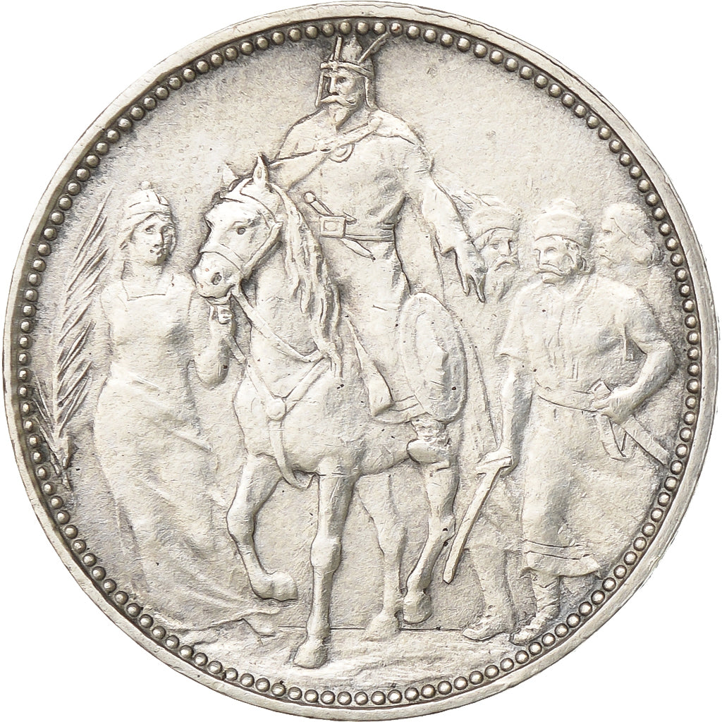 Hongarije, Franz Joseph I, Korona, 1896, Kremnica, Zilver, ZF+, KM:487
