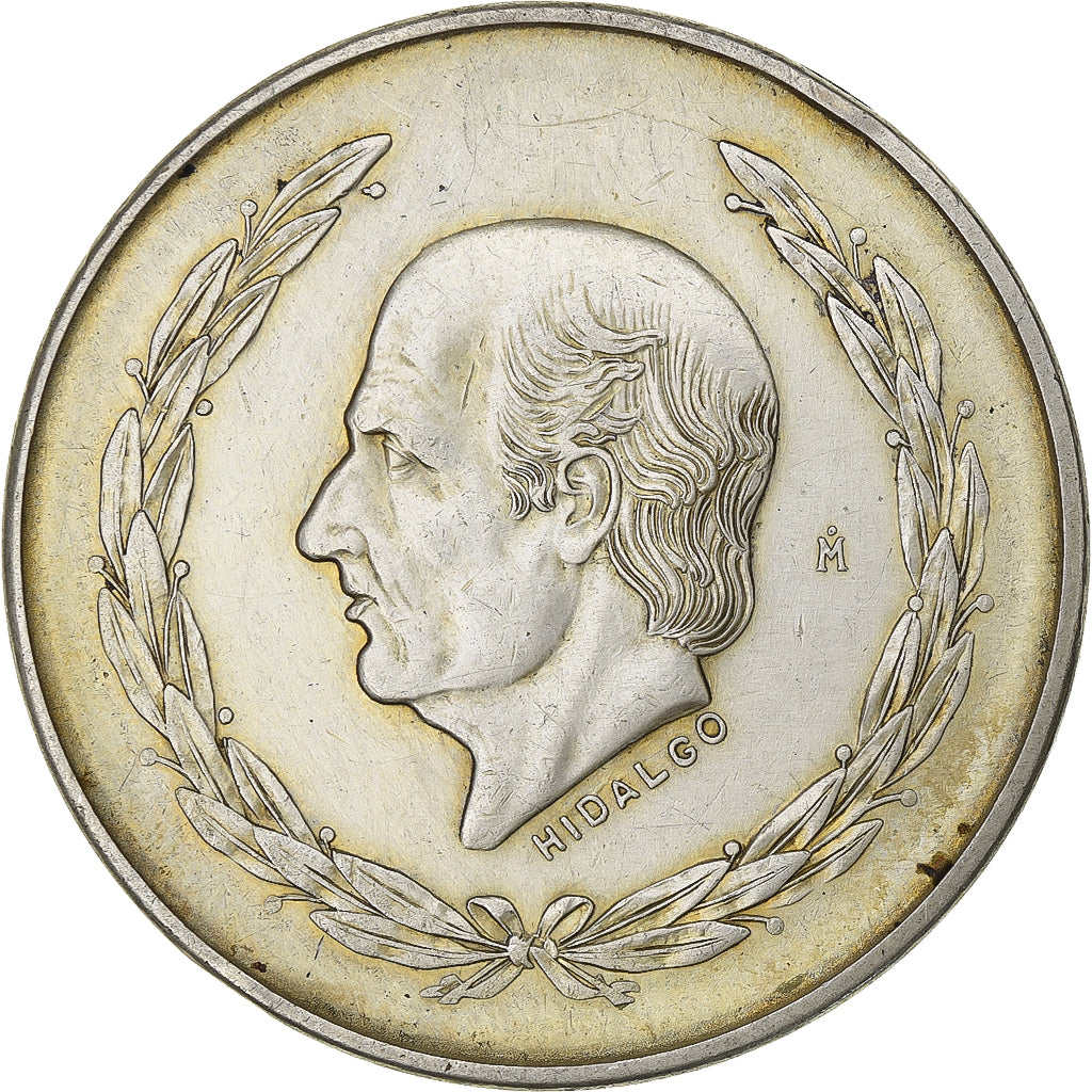 Mexique, 5 Pesos, 1952, Mexico City, Argent, TTB+, KM:467