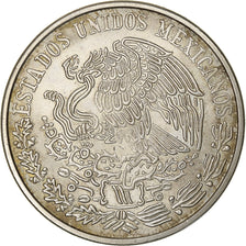 México, 100 Pesos, 1977, Mexico City, Prata, AU(50-53), KM:483.2