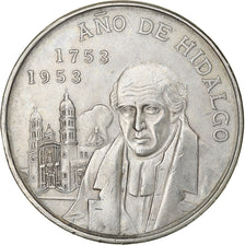 Mexico, 5 Pesos, 1953, Mexico City, Silver, EF(40-45), KM:468