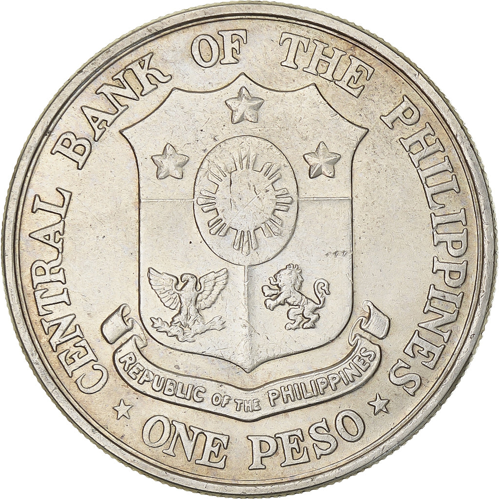 Philippines, Peso, 1961, Philadelphia, Silver, EF(40-45), KM:192