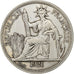 French Indochina, Piastre, 1921, Paris, Silver, EF(40-45), KM:TS1