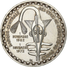 Ivory Coast, 500 Francs, 1972, Paris, Silver, MS(60-62), KM:7