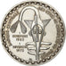 Ivory Coast, 500 Francs, 1972, Paris, Silver, MS(60-62), KM:7