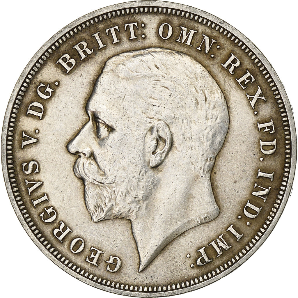 Grande-Bretagne, George V, Crown, 1935, Londres, Argent, TTB+, KM:842