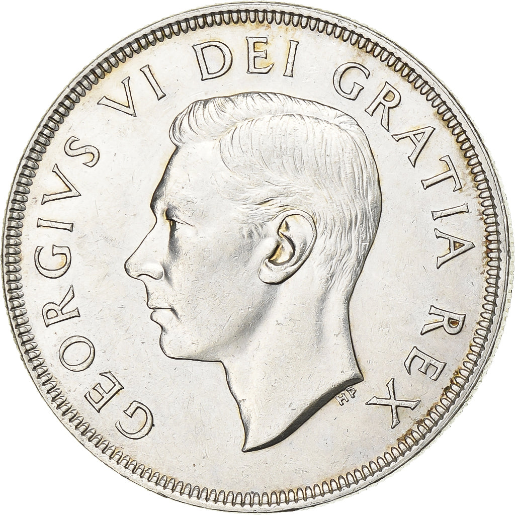 Canada, George VI, Dollar, 1949, Ottawa, Silver, AU(50-53), KM:47