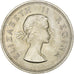 South Africa, Elizabeth II, 5 Shillings, 1955, Pretoria, Silver, EF(40-45)