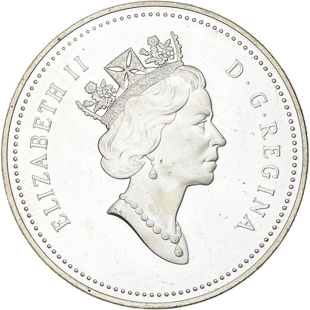 Canada, Elizabeth II, Dollar, 1991, Royal Canadian Mint, Zilver, PR, KM:179