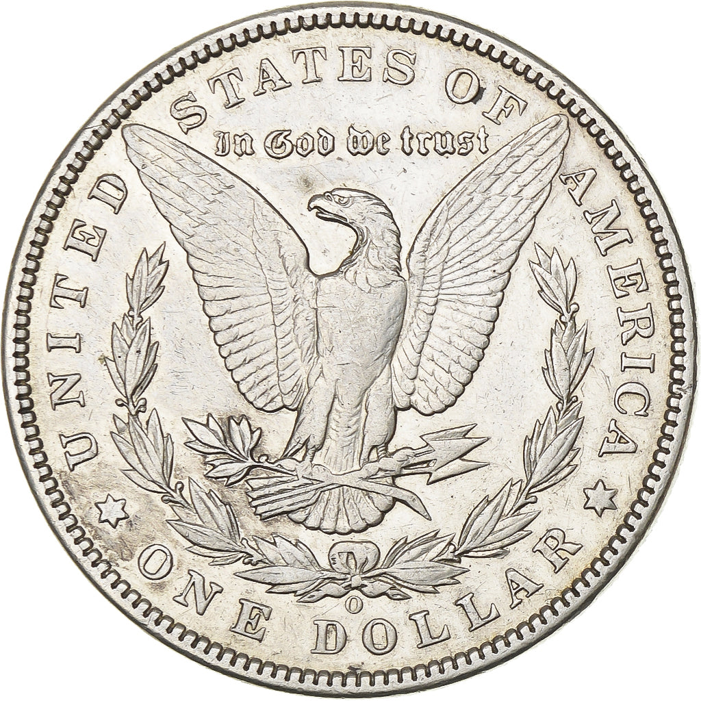 United States, Dollar, Morgan Dollar, 1897, New Orleans, Silver, EF(40-45)