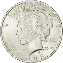 United States, Dollar, Peace Dollar, 1923, Philadelphia, Silver, EF(40-45)