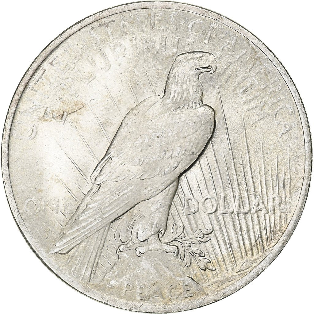 United States, Dollar, Peace Dollar, 1923, Philadelphia, Silver, EF(40-45)