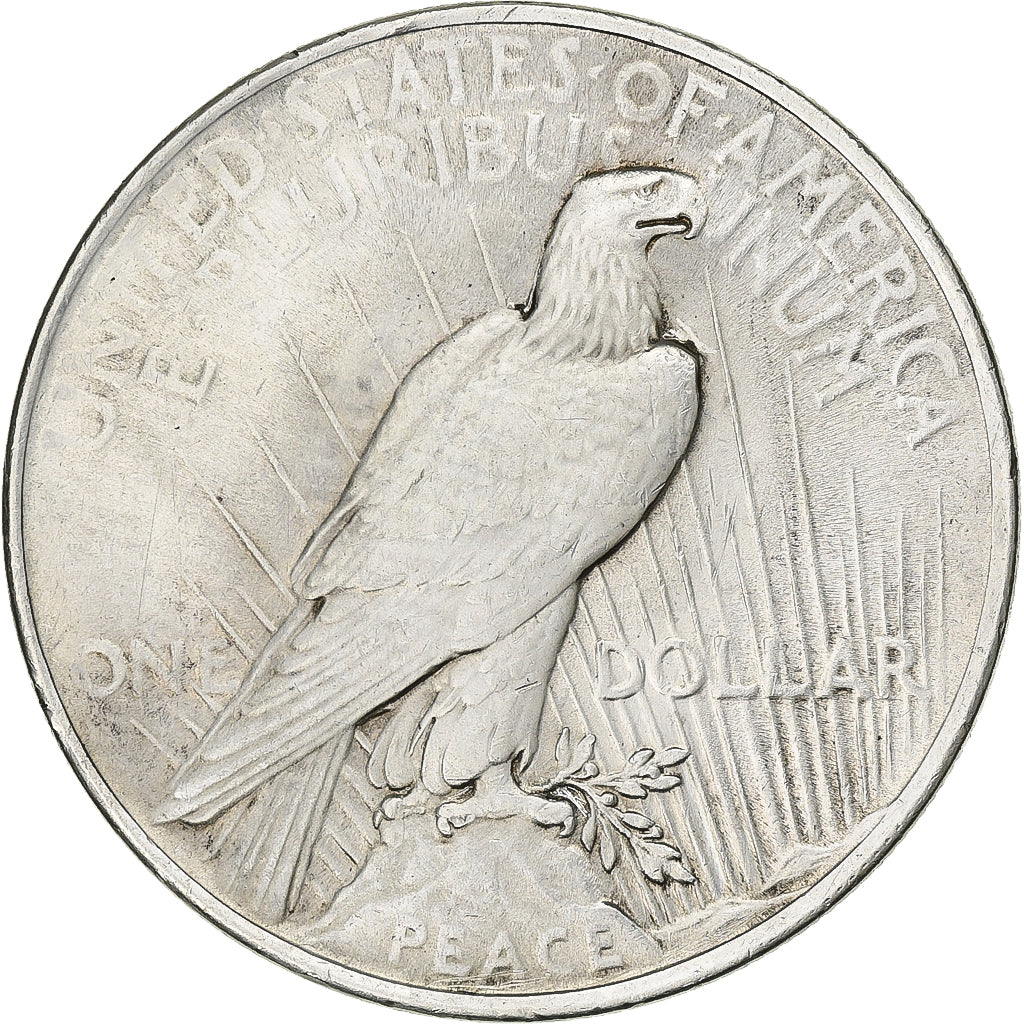 United States, Dollar, Peace Dollar, 1922, Philadelphia, Silver, EF(40-45)