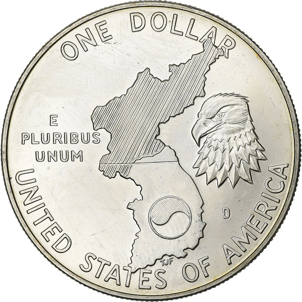 United States, Dollar, 1991, Denver, Silver, AU(55-58), KM:231