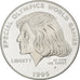 United States, Dollar, 1995, Philadelphia, Silver, MS(60-62), KM:266