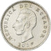 Ecuador, 1/2 Decimo, Medio, 1912, Lima, Silver, AU(50-53), KM:55.1