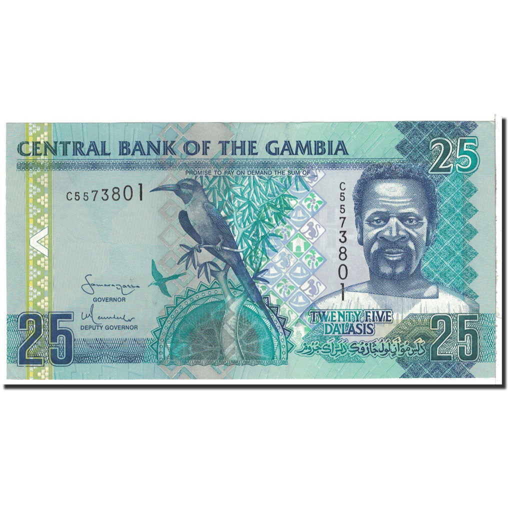 Banknote, The Gambia, 25 Dalasis, 2006, Undated, KM:27, UNC(65-70)