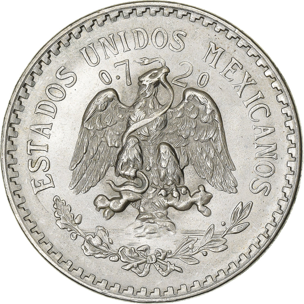 Messico, Peso, 1945, Mexico City, Argento, SPL-, KM:455