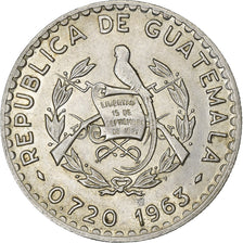 Guatemala, 50 Centavos, 1963, Guatemala City, Argento, SPL-, KM:264
