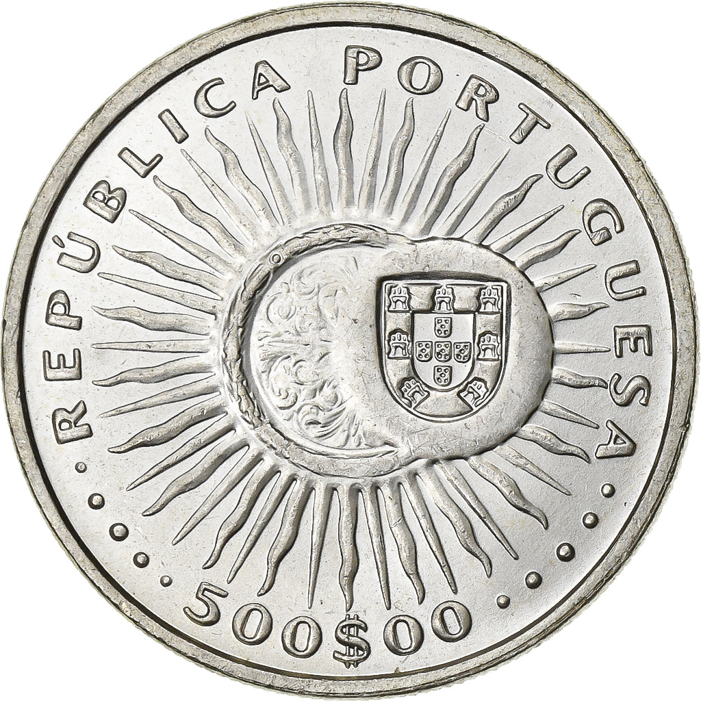 Portogallo, 500 Escudos, 1997, Lisbon, Argento, BB, KM:701