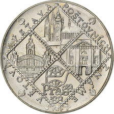 Czechoslovakia, 100 Korun, 1988, Silver, AU(55-58), KM:130
