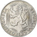 Czechoslovakia, 100 Korun, 1948, Silver, EF(40-45), KM:27