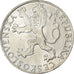 Czechosłowacja, 50 Korun, 1948, Srebro, EF(40-45), KM:25