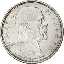 Czechoslovakia, 10 Korun, 1928, Silver, EF(40-45), KM:12