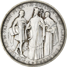 Hungria, 2 Pengö, 1935, Prata, EF(40-45), KM:513