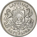 Latvia, 2 Lati, 1925, Silver, AU(50-53), KM:8
